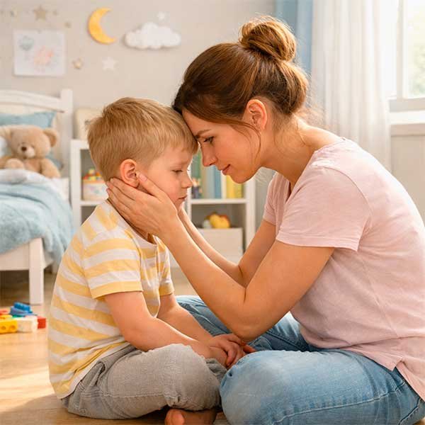 Детето търси внимание, но майката е изтощена